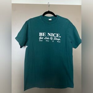 Sporty and Rich Be Nice tee
